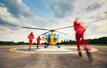 hélicoptère médecins conseil voyageur rapatriement sanitaire