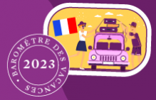 Bannière baromètre des vacances 2023