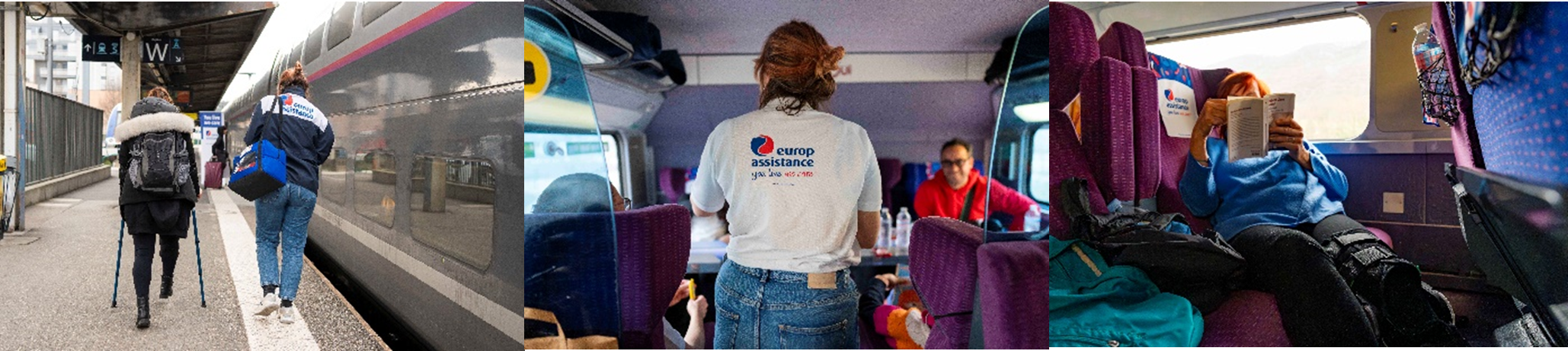 Rapatriement train des neiges Europ Assistance